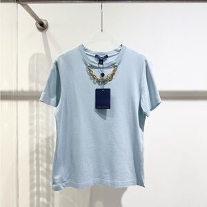 Louis Vuitton Light Blue Short Sleeve Tee